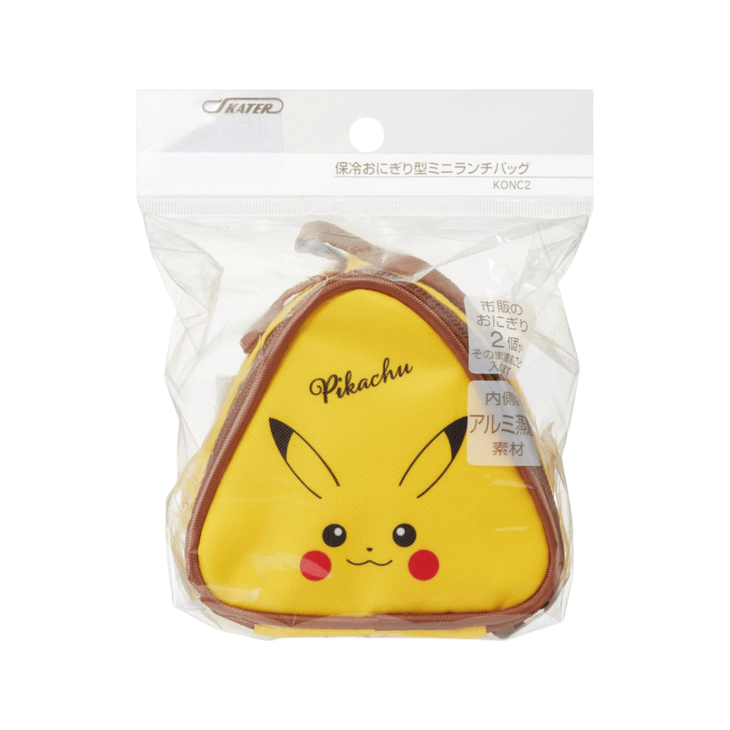 Skater Pokémon Pikachu Insulated Rice Ball Shaped Mini Lunch Bag - Twinkle Glory
