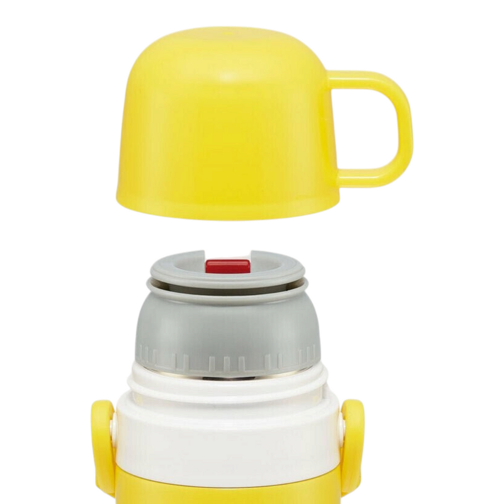 Skater Pokemon Pikachu Stainless Steel Thermos Bottle with Locking Lid and Cup - Twinkle Glory