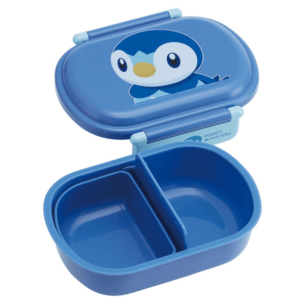 Skater Pokémon Piplup Fluffy Lid Tight Bento Lunch Box 360ml - Twinkle Glory