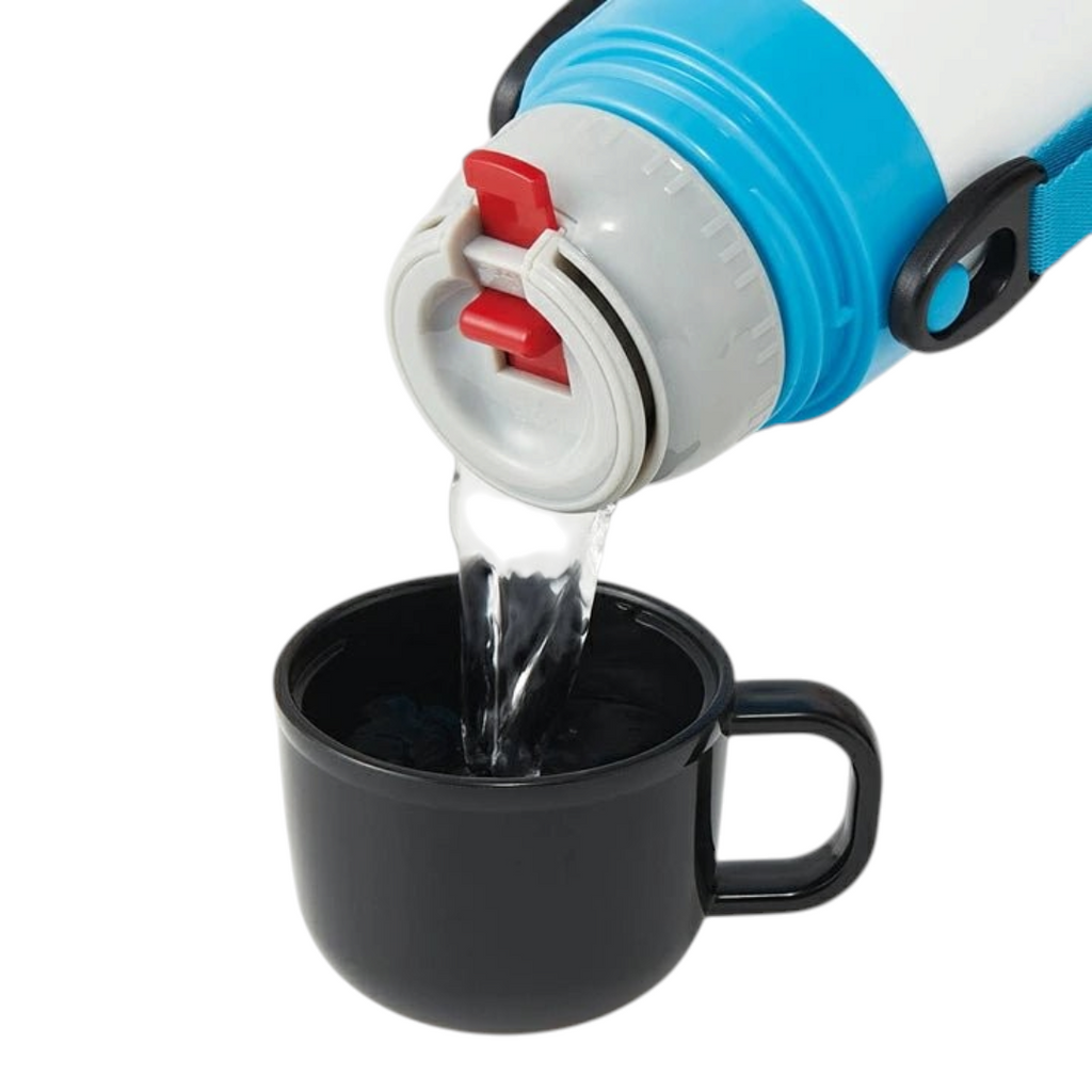 Skater Pokémon Stainless Steel Thermos Bottle with Locking Lid and Cup 420ml - Twinkle Glory