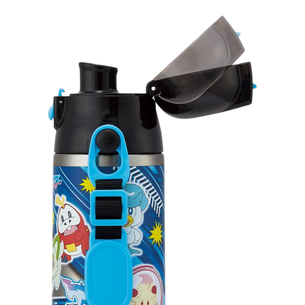 Skater Pokemon Stainless Steel Thermos Bottle with Locking Lid and Cup 580ml - Twinkle Glory