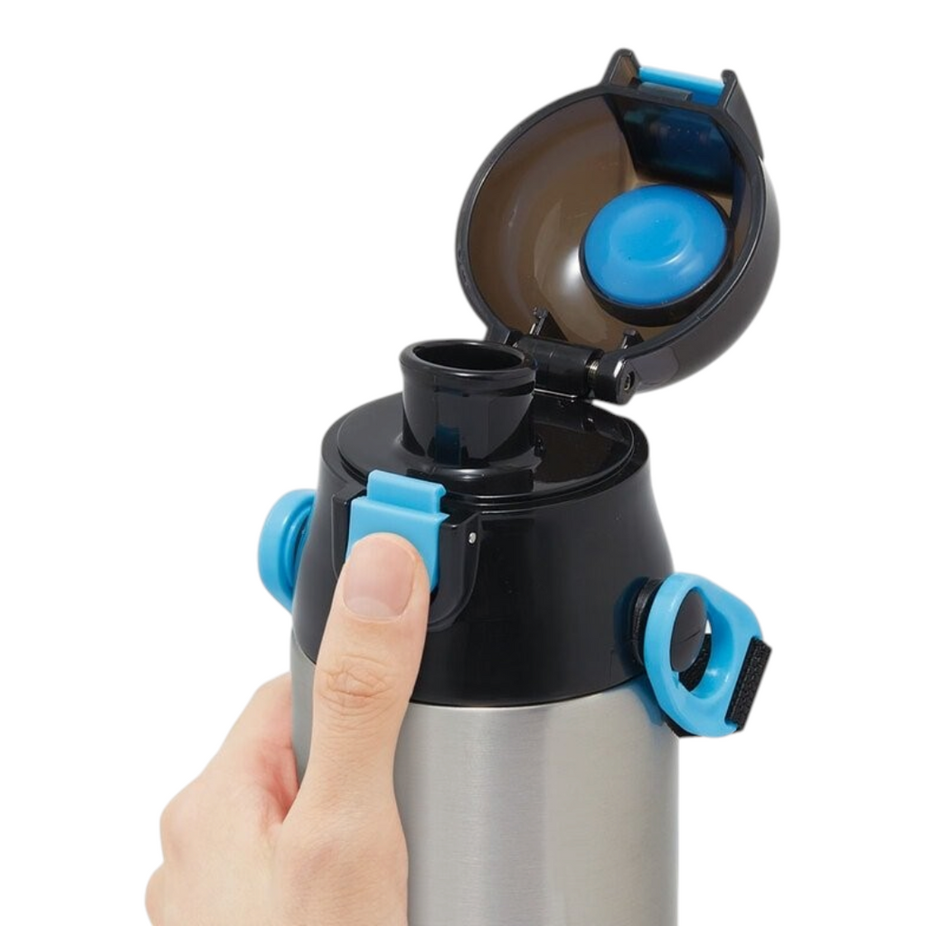 Skater Pokemon Stainless Steel Thermos Bottle with Locking Lid and Cup 580ml - Twinkle Glory