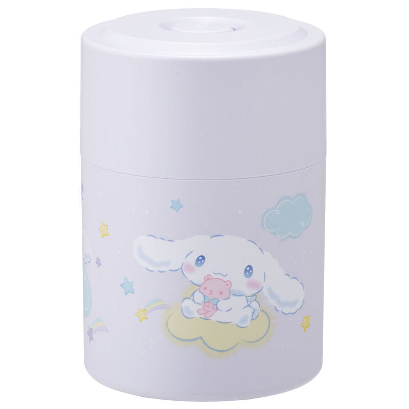 Skater Sanrio Cinnamoroll Airtight Button Release Container 520ml