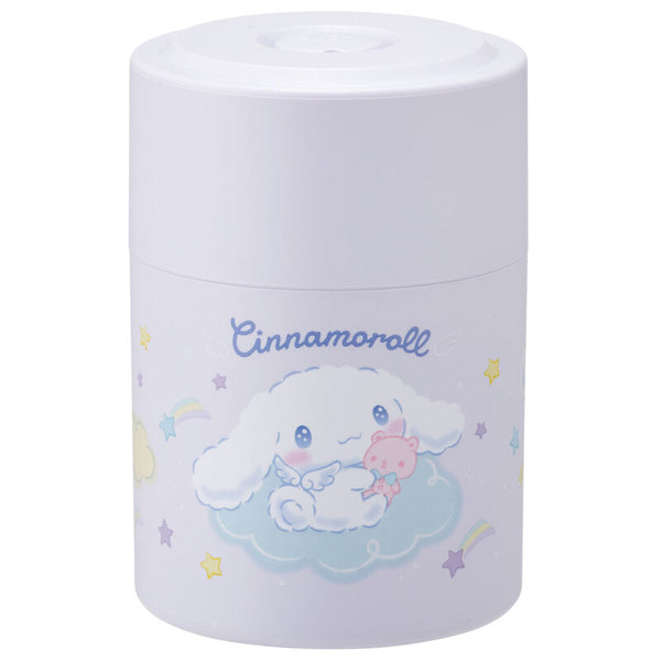 Skater Sanrio Cinnamoroll Airtight Button Release Container 520ml