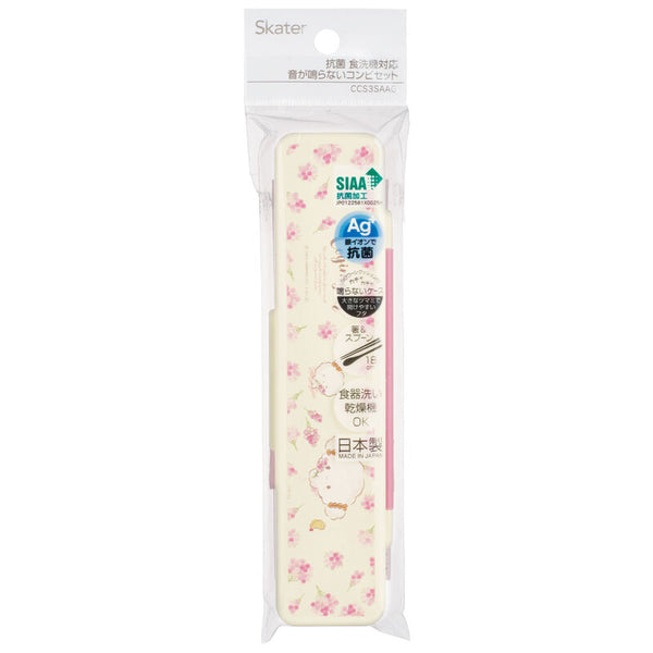 Skater Sanrio Cogimyun Chopstick and Spoon Set