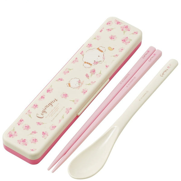 Skater Sanrio Cogimyun Chopstick and Spoon Set