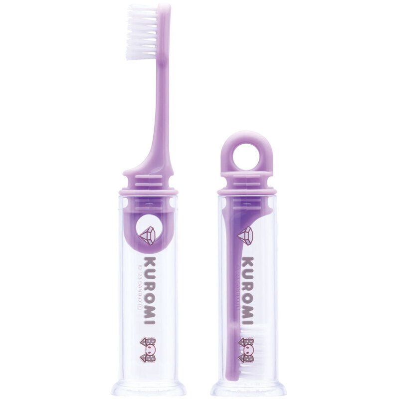 Skater Sanrio Kuromi Children's Travel Toothbrush - Twinkle Glory