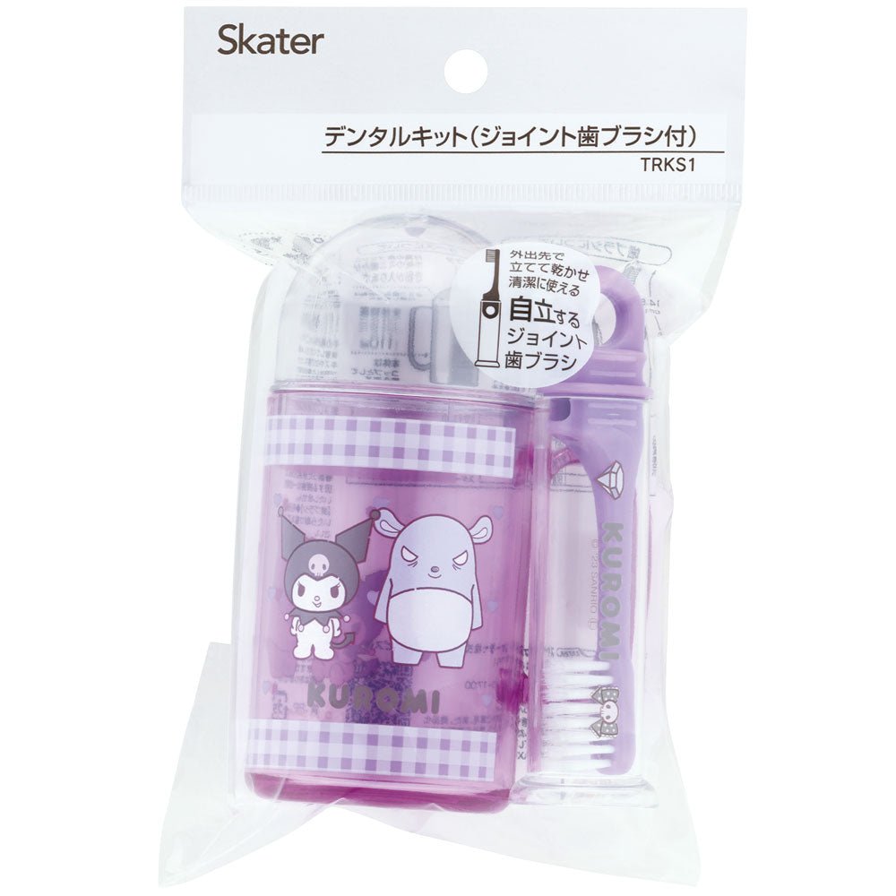 Skater Sanrio Kuromi Children's Travel Toothbrush - Twinkle Glory
