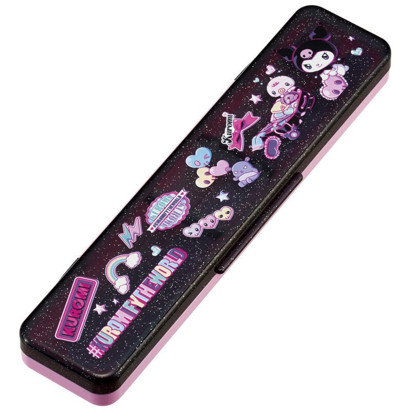 Skater Sanrio Kuromifytheworld Chopstick and Spoon Set - Twinkle Glory