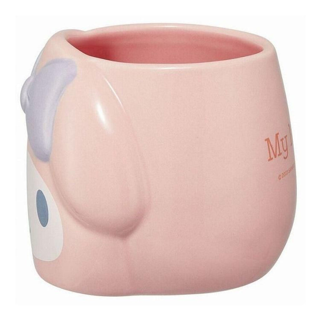 Skater Sanrio My Melody 3D Face Ceramic Mug 390ml