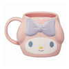 Skater Sanrio My Melody 3D Face Ceramic Mug 390ml