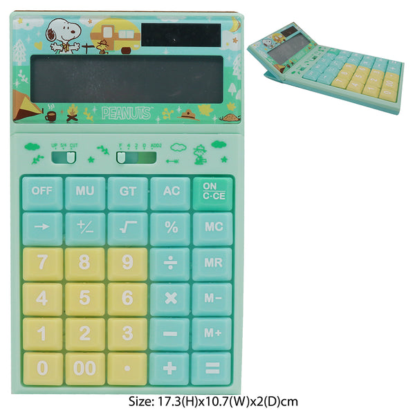 Peanuts Snoopy Solar Powered Calculator