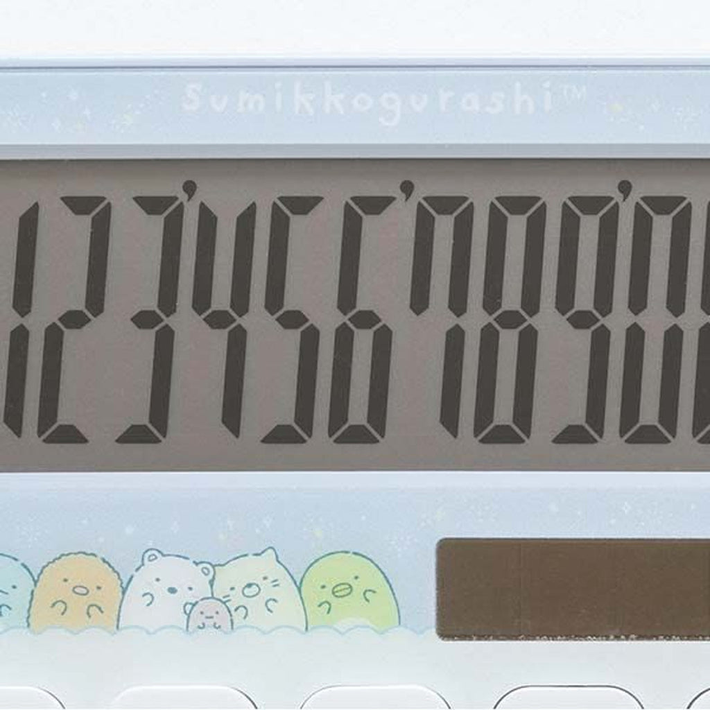 Sumikko Gurashi 12 Digit Solar Powered Calculator