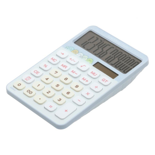 Sumikko Gurashi 12 Digit Solar Powered Calculator