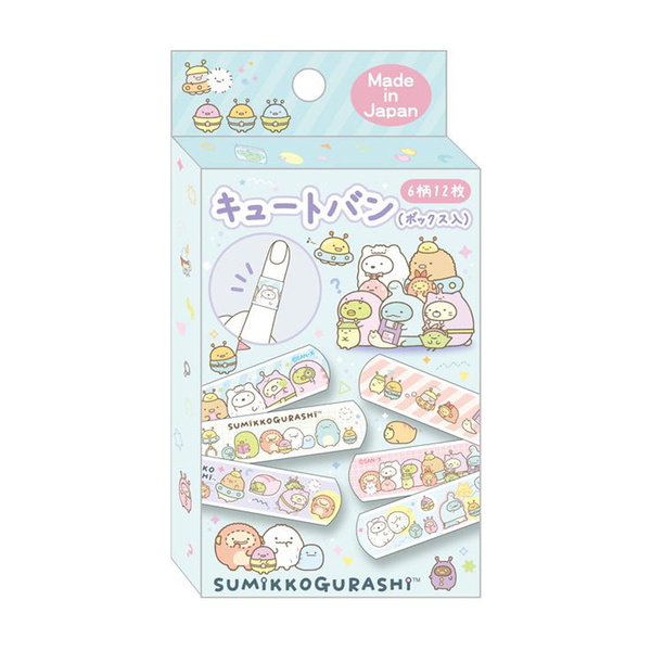 Sumikko Gurashi Alien Adhesive Band-Aid 12 sheets