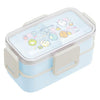 Sumikko Gurashi Blue Grey Two-tiered Lunch Box with 4 Locks 600ml