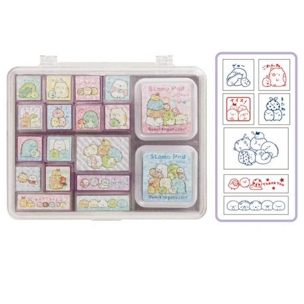 Sumikko Gurashi Character Stamp Set - B