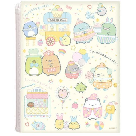 Sumikko Gurashi Circus 6+1 Pockets A4 Clear Holder