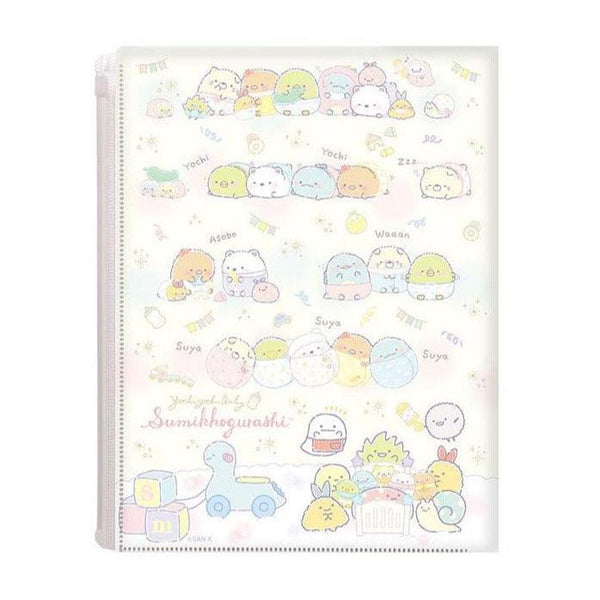 Sumikko Gurashi Clear File Baby 6 and 1 pocket