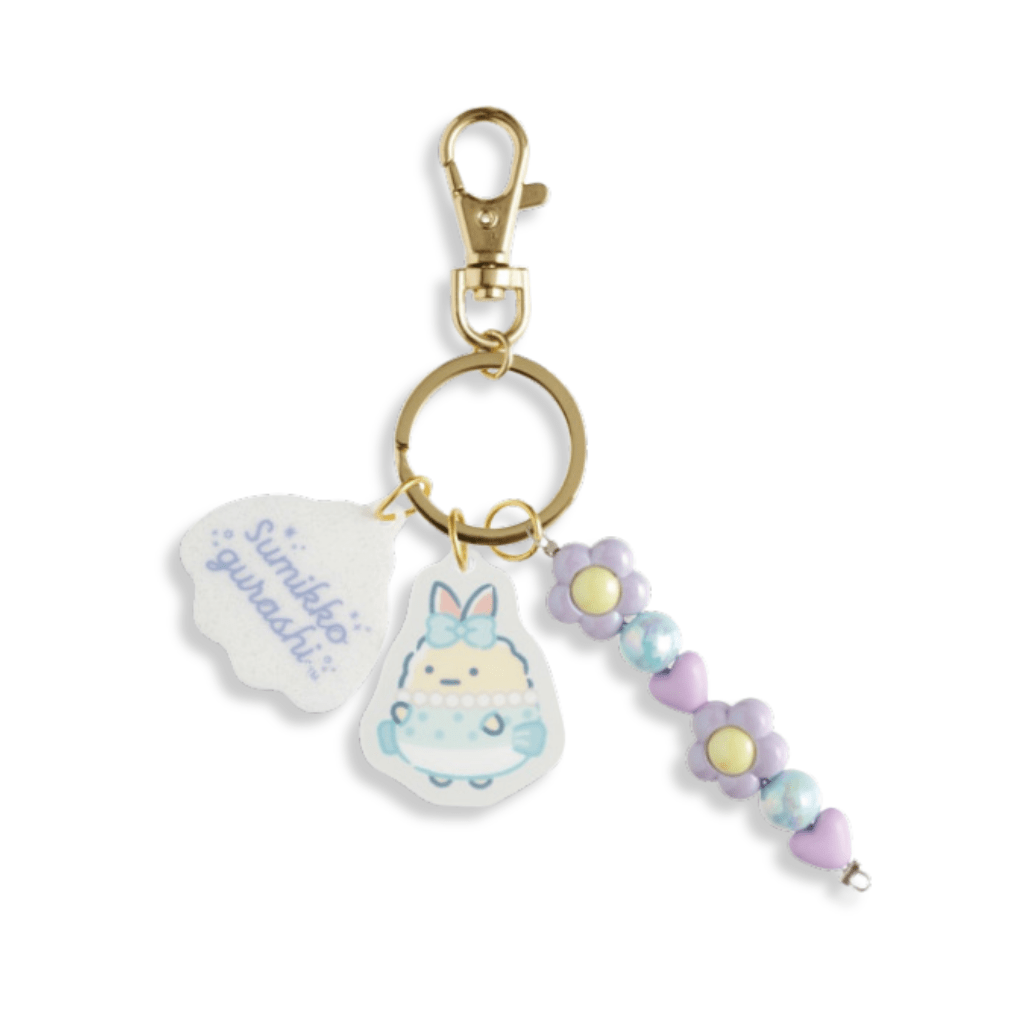 Sumikko Gurashi Ebifurai no Shippo Acrylic 3 Charm Keychain - Twinkle Glory