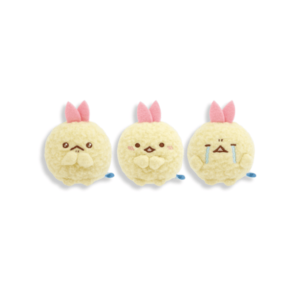Sumikko Gurashi Ebifurai No Shippo Plush Set of 3 - Twinkle Glory