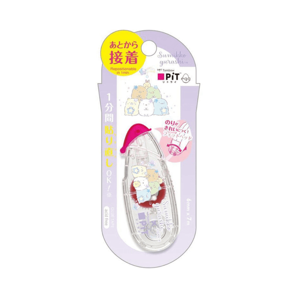 Sumikko Gurashi Egg Star Pink Glue Tape - Twinkle Glory