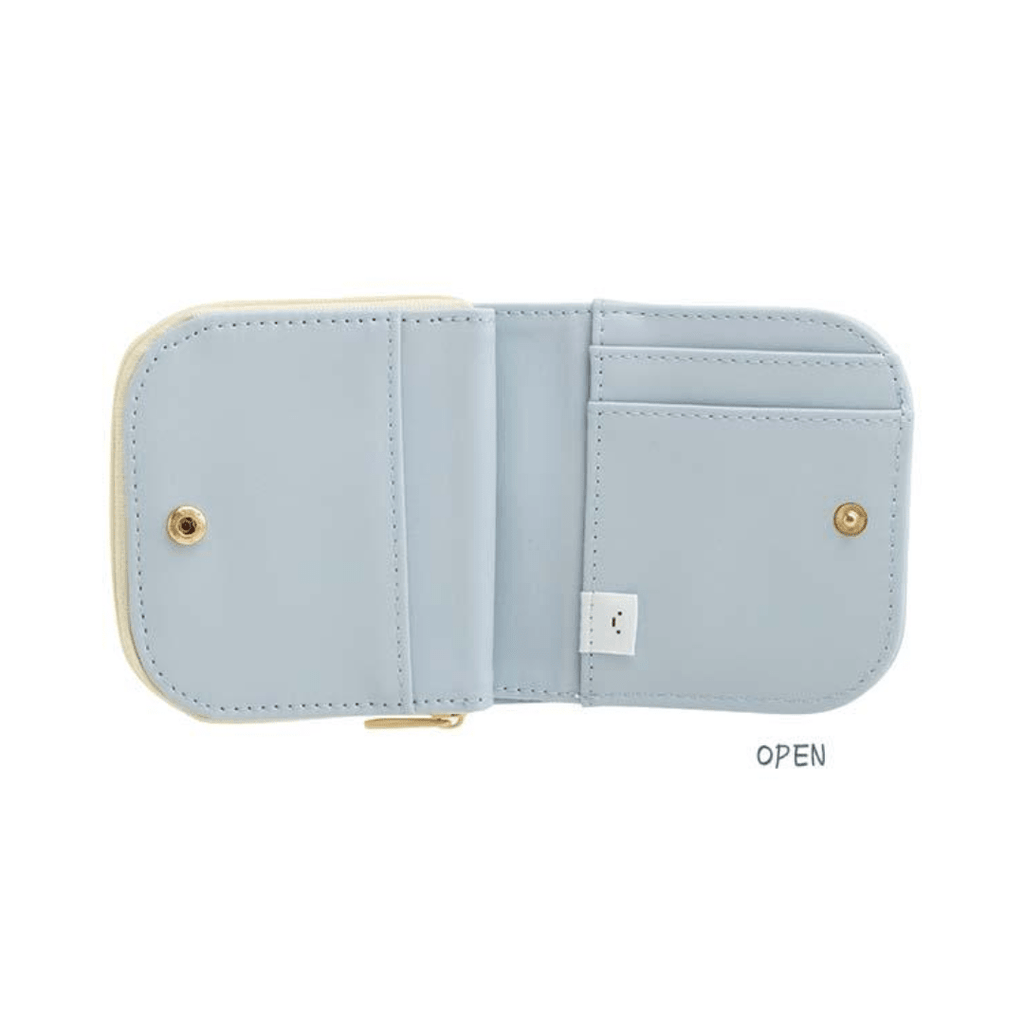 Sumikko Gurashi Embroidery Blue Wallet - Twinkle Glory