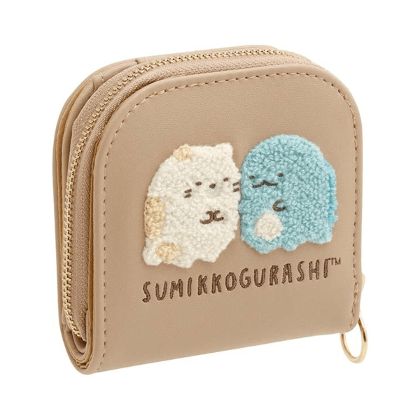 Sumikko Gurashi Embroidery Neko & Tokage Wallet - Twinkle Glory