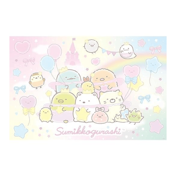 Sumikko Gurashi fluffy rainbow leisure sheet - Twinkle Glory