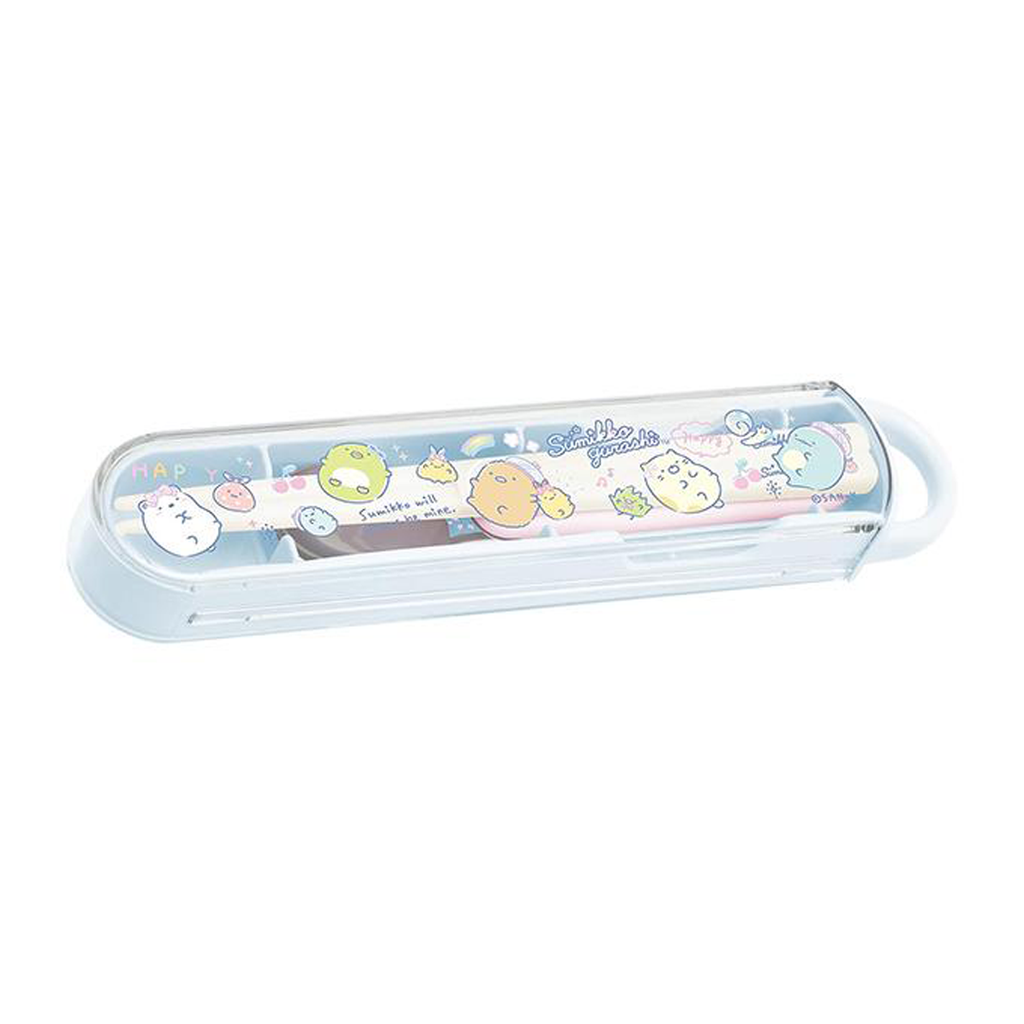 Sumikko Gurashi Game Time Chopsticks & Spoon Set