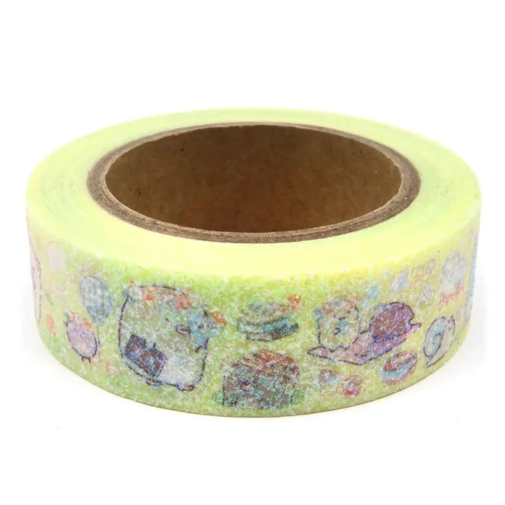 Sumikko Gurashi Glitter Picnic Washi Tape