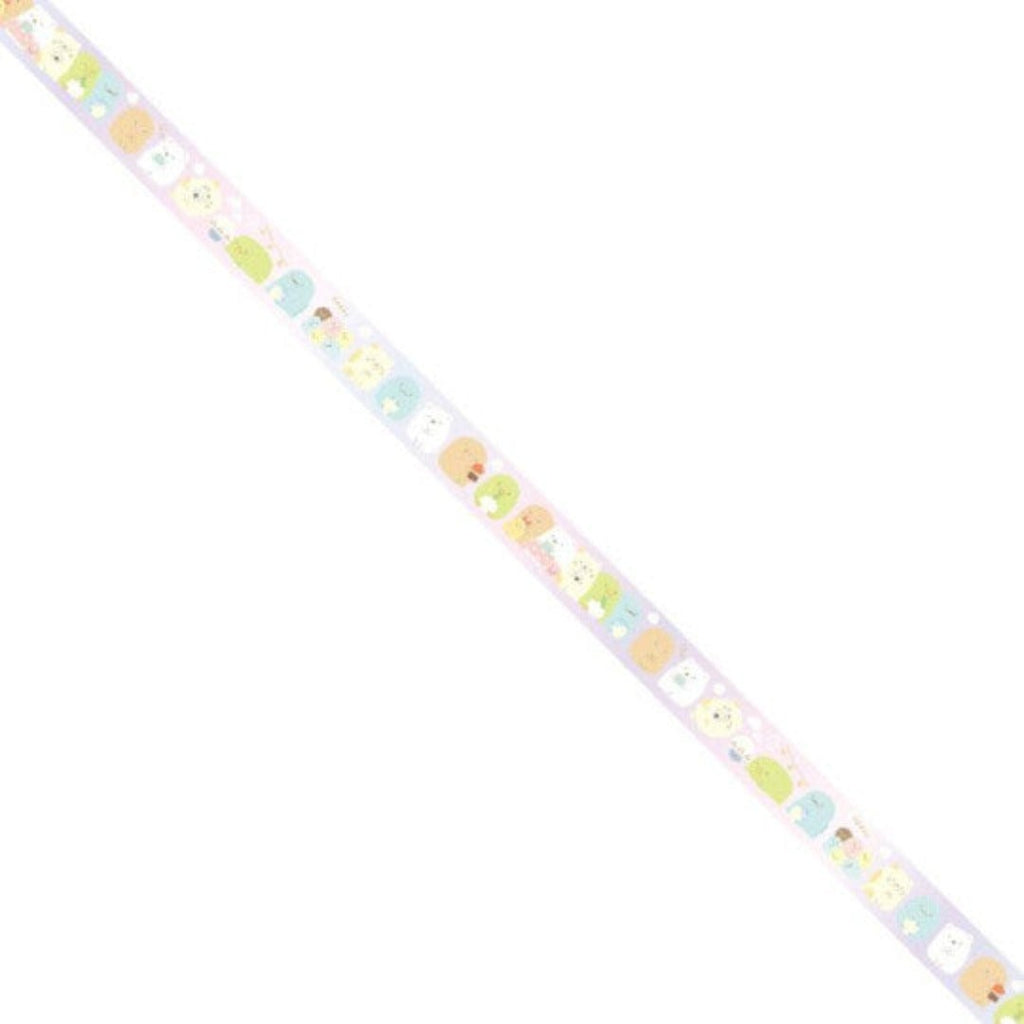 Sumikko Gurashi Glitter Purple Washi Tape