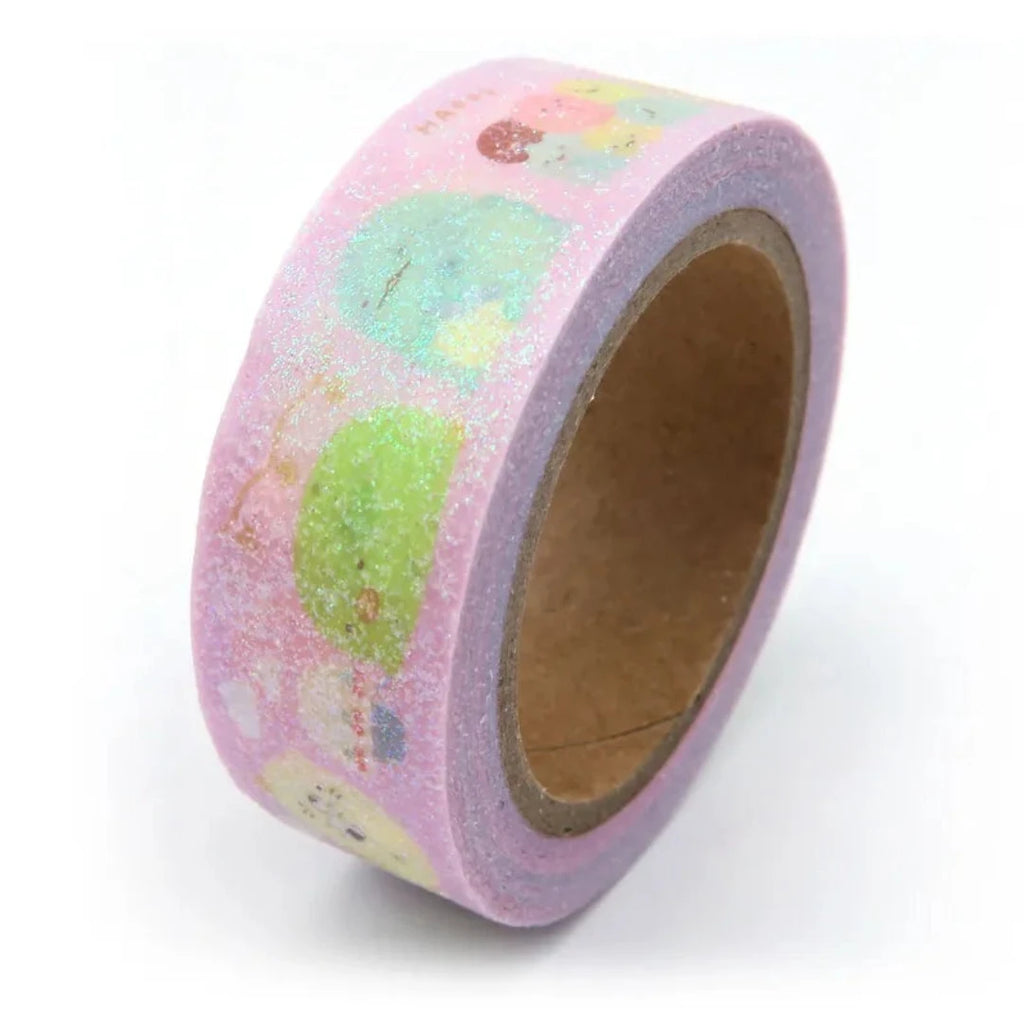 Sumikko Gurashi Glitter Purple Washi Tape