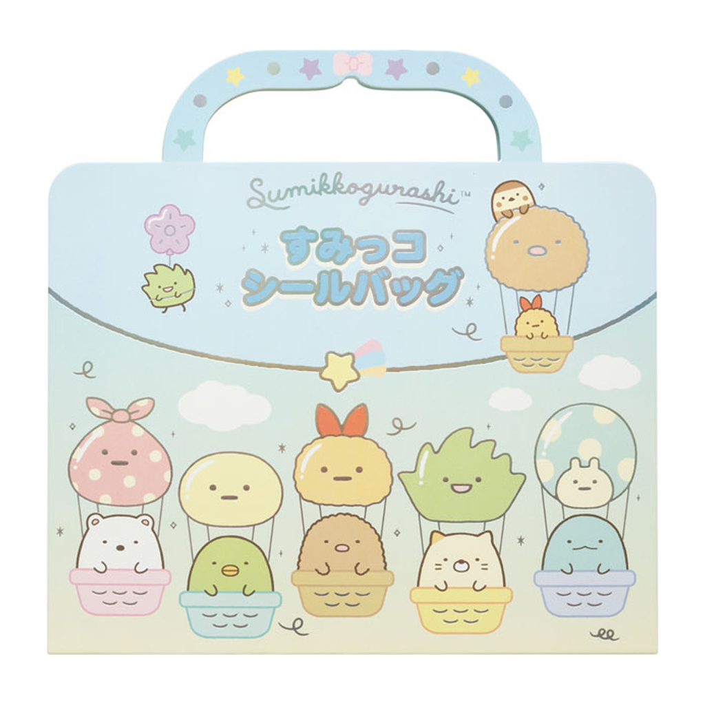 Sumikko Gurashi Hot Air Balloon Sticker Set