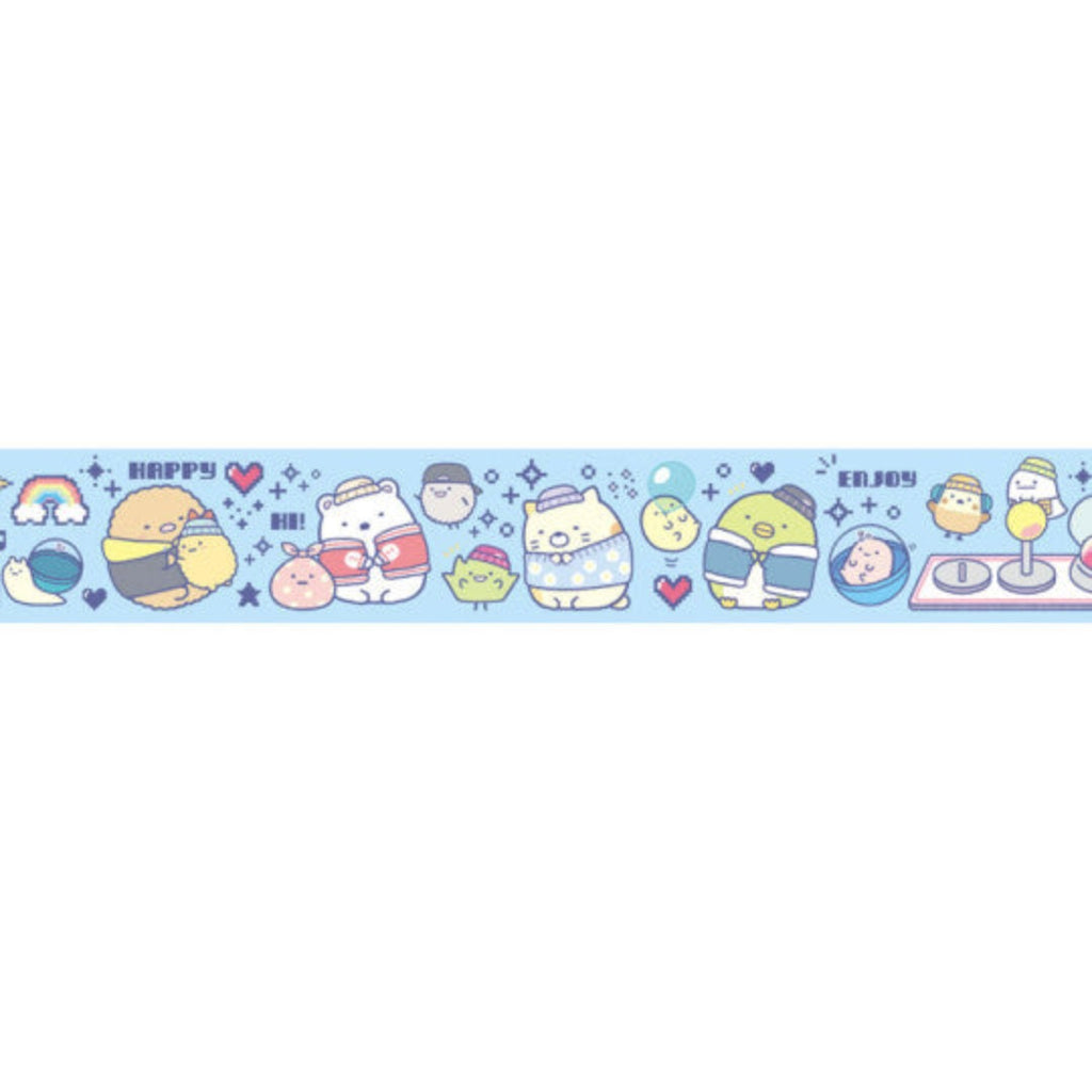 Sumikko Gurashi Light Blue Washi Tape