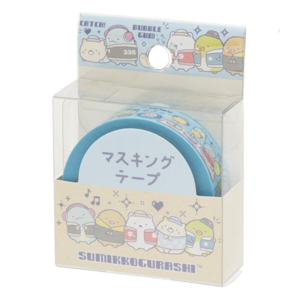 Sumikko Gurashi Light Blue Washi Tape