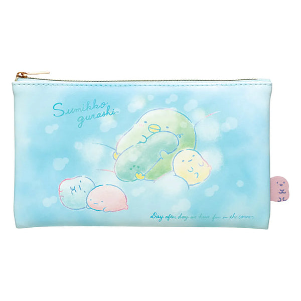 Sumikko Gurashi Penguin? Bed Time Flat Pouch