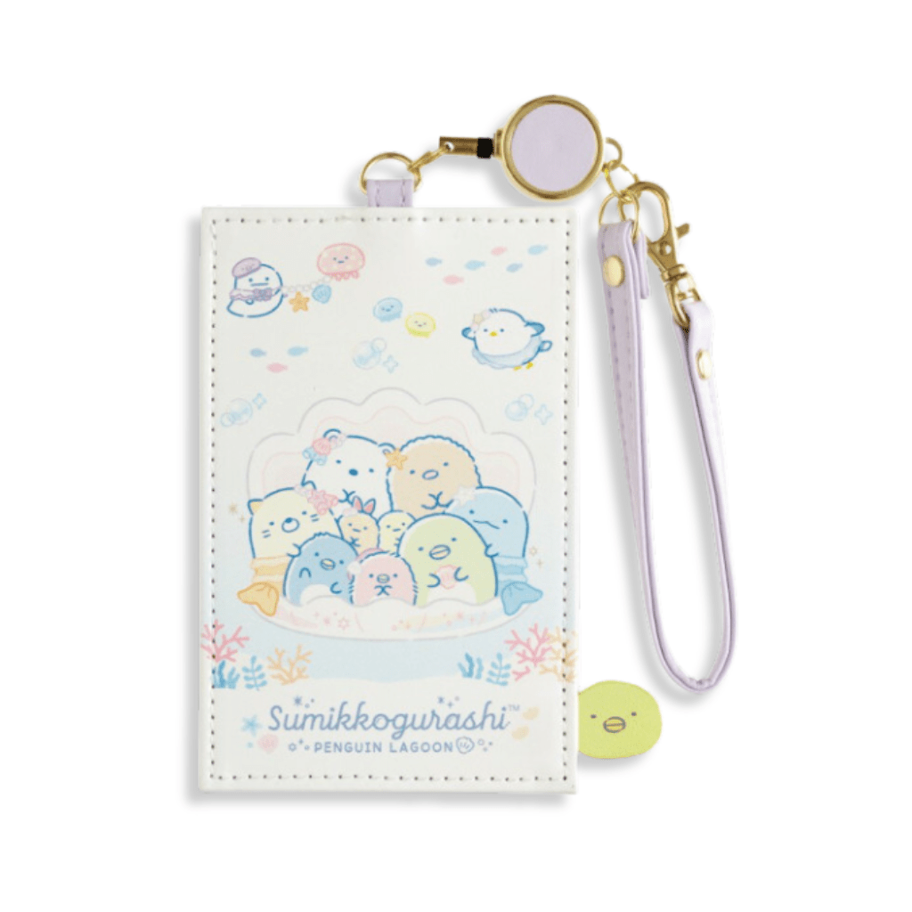 Sumikko Gurashi Penguin Lagoon Reel Pass Case - Twinkle Glory