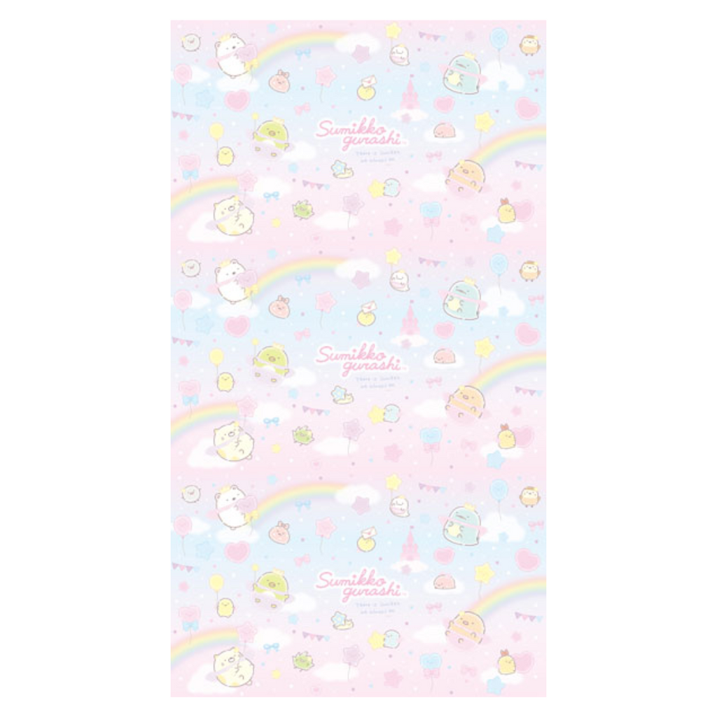 Sumikko Gurashi rainbow picnic sheet