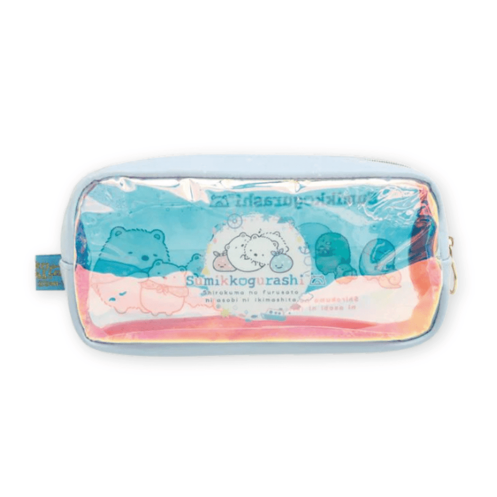 Sumikko Gurashi Shirokuma no Furusato Transparent Pen Pouch - Twinkle Glory