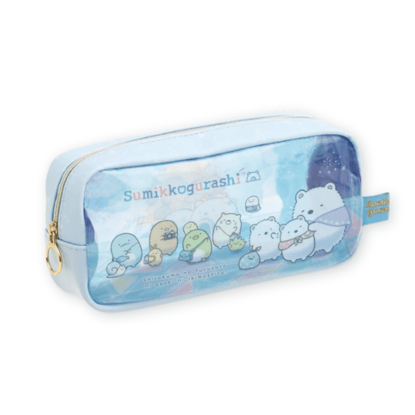 Sumikko Gurashi Shirokuma no Furusato Transparent Pen Pouch - Twinkle Glory
