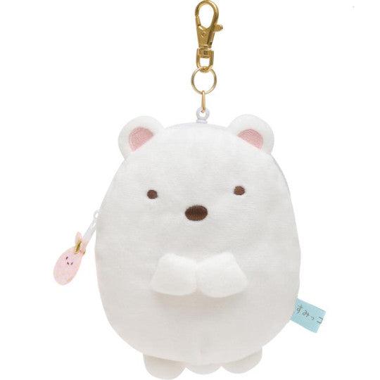 Sumikko Gurashi Shirokuma Pass Case with Reel - Twinkle Glory
