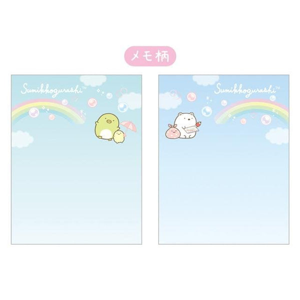 Sumikko Gurashi Shirokuma & Penguin? Bubbles Memo Case Set - Twinkle Glory