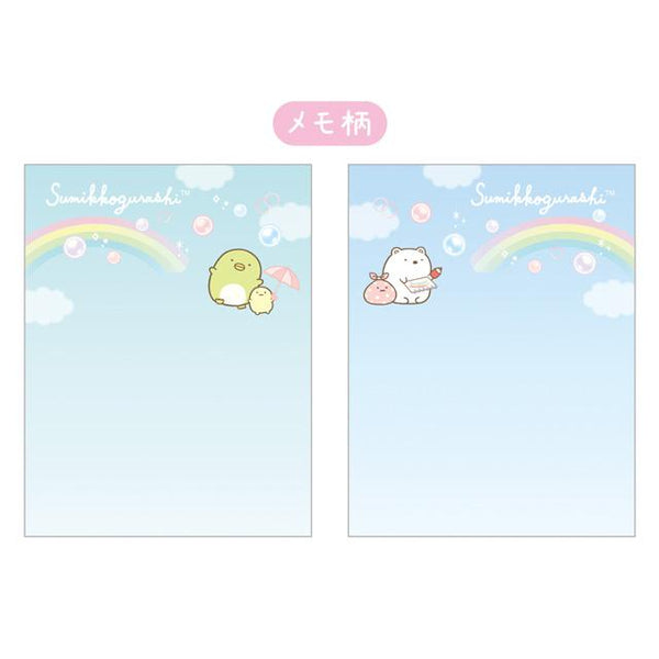 Sumikko Gurashi Shirokuma & Penguin? Bubbles Memo Case Set