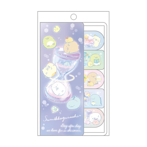 Sumikko Gurashi Time Funnel Index Sticky Notes Set