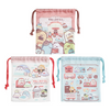 Sumikko Gurashi Travel Time Drawstring Pouch 3pcs Set