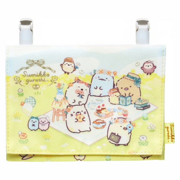 sumikko gurashi yellow picnic pocket pouch