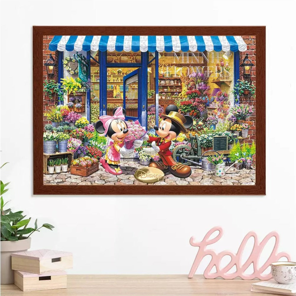 Tenyo Disney Minnie Mouse's Flower Shop Jigsaw Puzzle 1000pcs