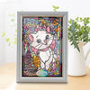 Tenyo Disney The Aristocats Marie Stained Glass Jigsaw Puzzle 266pcs