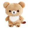 Twinkle Glory San-X Chairoikoguma 10th anniversary plush toy in soft brown polyester with white chest patch